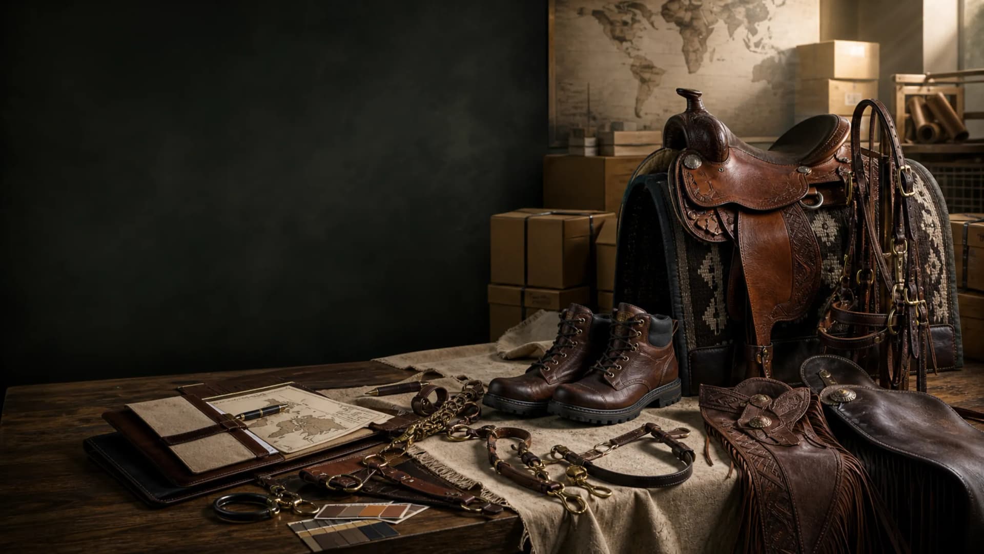 Premium saddlery collection for export buyers